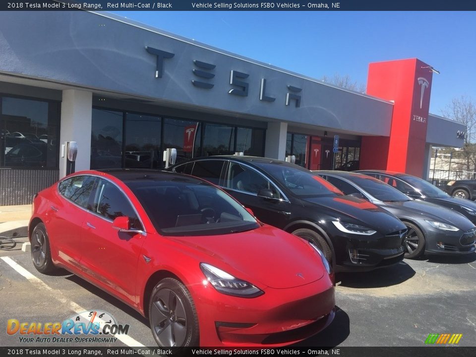 Red Multi-Coat 2018 Tesla Model 3 Long Range Photo #21