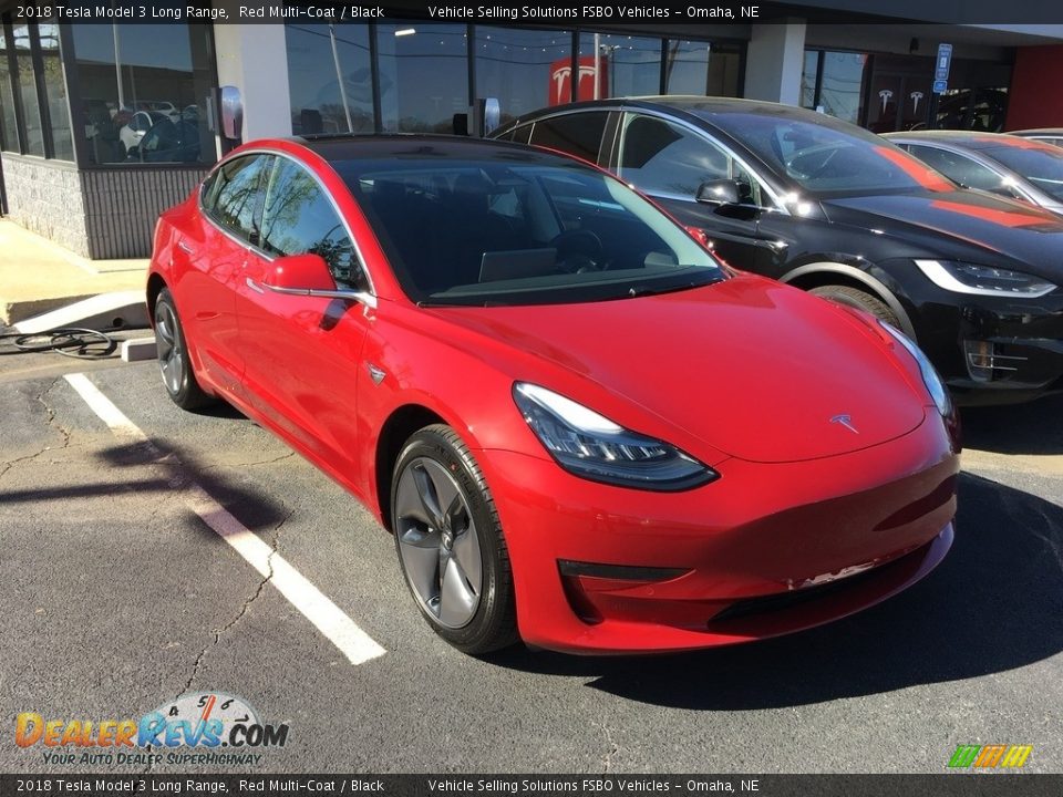 Front 3/4 View of 2018 Tesla Model 3 Long Range Photo #22