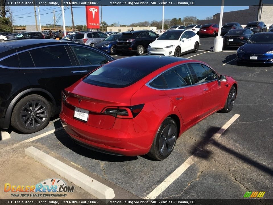 Red Multi-Coat 2018 Tesla Model 3 Long Range Photo #26