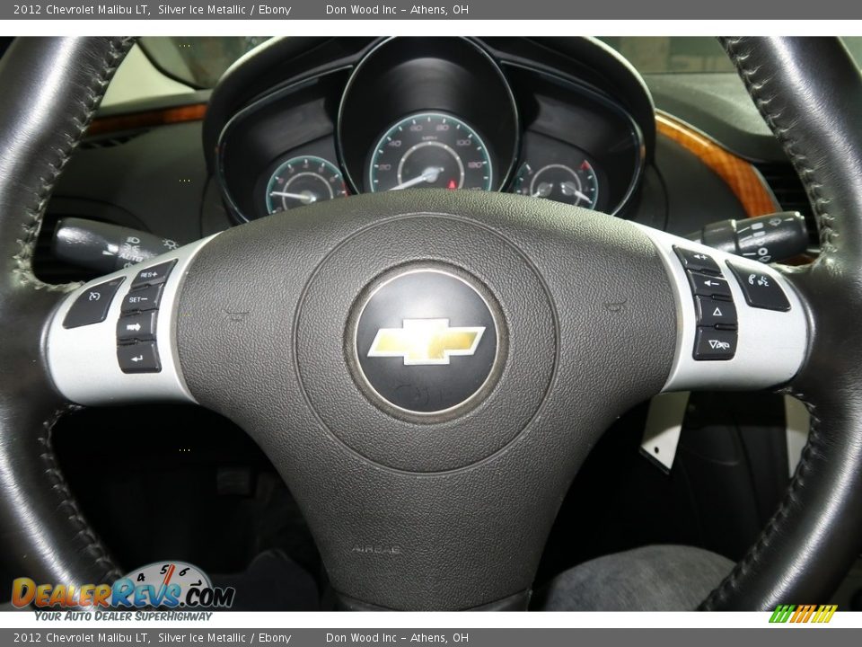 2012 Chevrolet Malibu LT Silver Ice Metallic / Ebony Photo #14