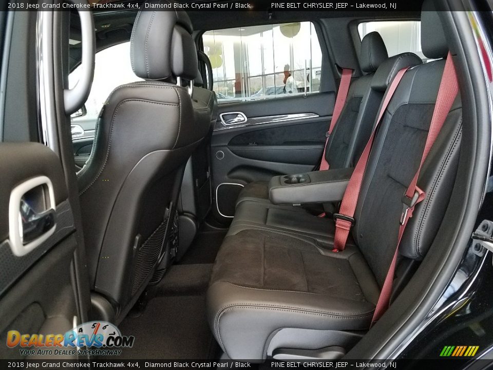 Rear Seat of 2018 Jeep Grand Cherokee Trackhawk 4x4 Photo #7