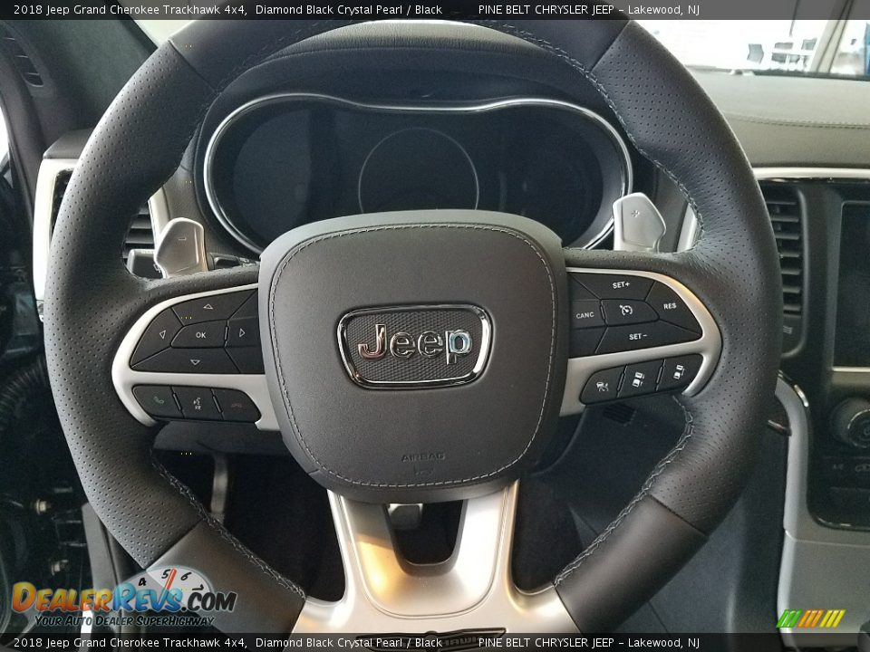 2018 Jeep Grand Cherokee Trackhawk 4x4 Steering Wheel Photo #13
