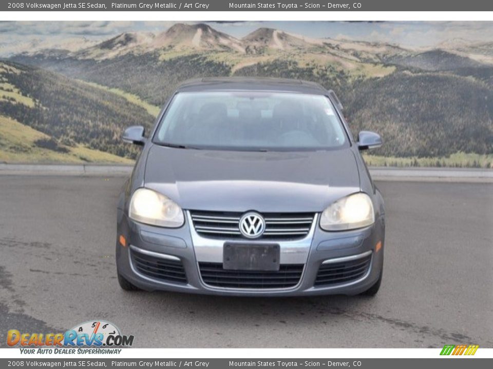 2008 Volkswagen Jetta SE Sedan Platinum Grey Metallic / Art Grey Photo #2