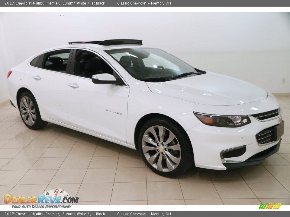 2017 Chevrolet Malibu Premier Summit White / Jet Black Photo #1