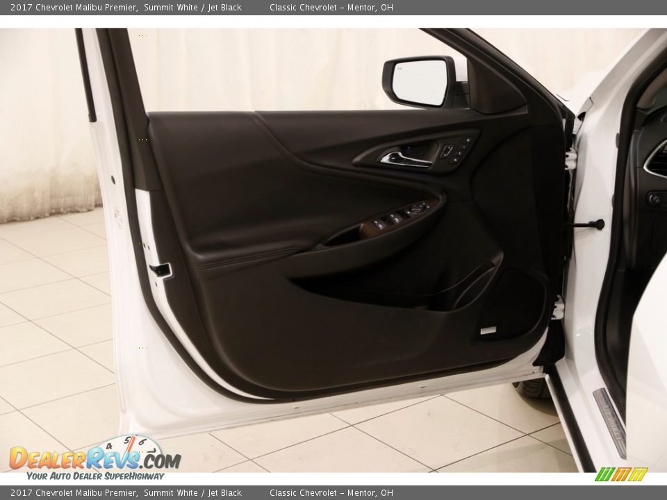 2017 Chevrolet Malibu Premier Summit White / Jet Black Photo #4