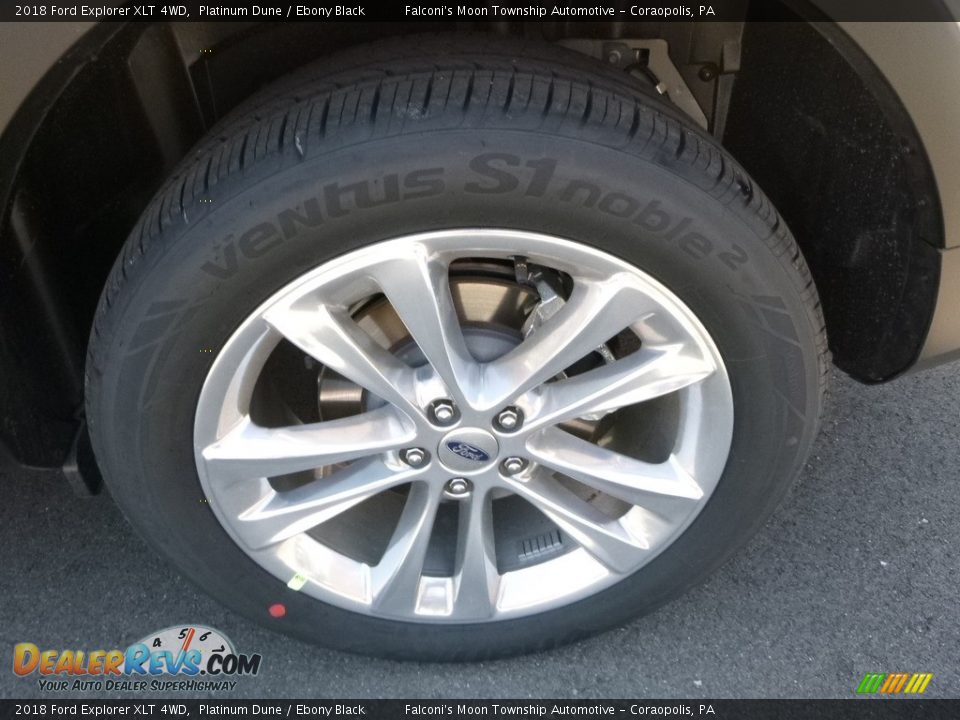 2018 Ford Explorer XLT 4WD Platinum Dune / Ebony Black Photo #7