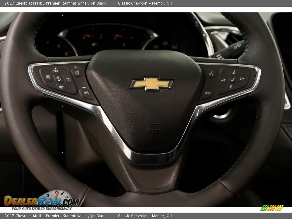 2017 Chevrolet Malibu Premier Summit White / Jet Black Photo #6
