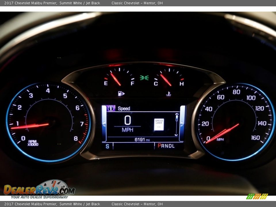 2017 Chevrolet Malibu Premier Summit White / Jet Black Photo #7