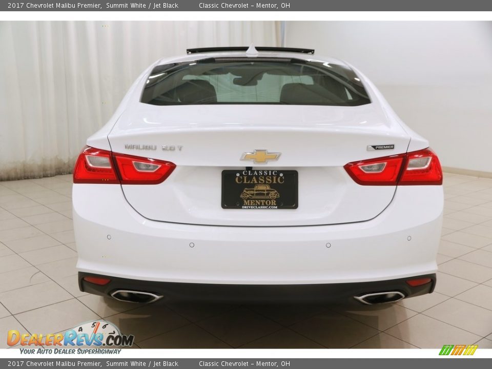 2017 Chevrolet Malibu Premier Summit White / Jet Black Photo #17
