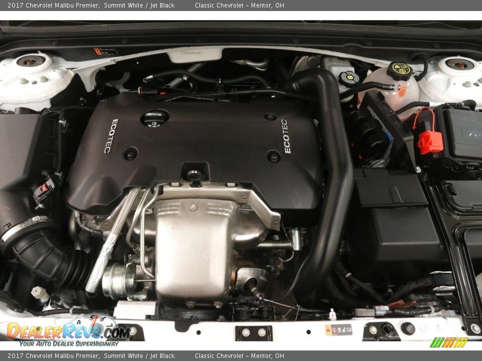 2017 Chevrolet Malibu Premier Summit White / Jet Black Photo #18
