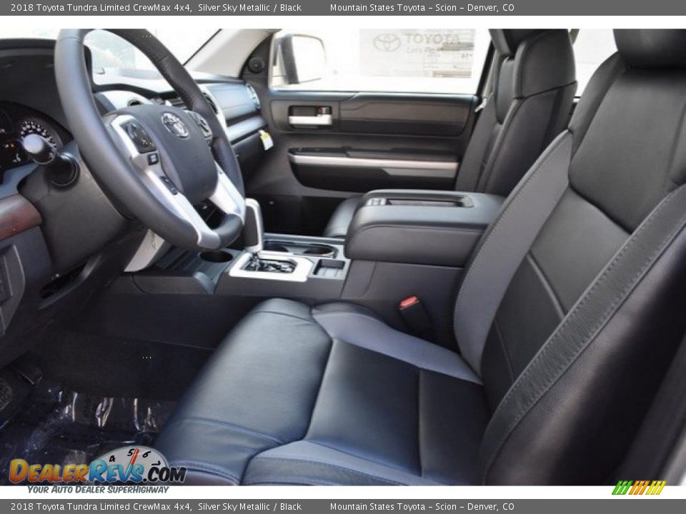 2018 Toyota Tundra Limited CrewMax 4x4 Silver Sky Metallic / Black Photo #6