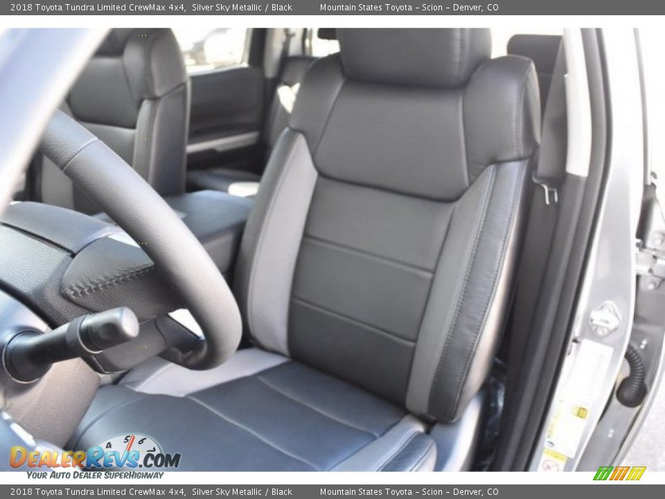 2018 Toyota Tundra Limited CrewMax 4x4 Silver Sky Metallic / Black Photo #7