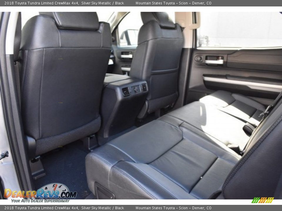 2018 Toyota Tundra Limited CrewMax 4x4 Silver Sky Metallic / Black Photo #14