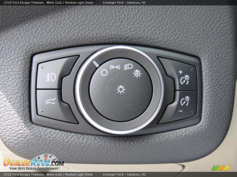 Controls of 2018 Ford Escape Titanium Photo #26