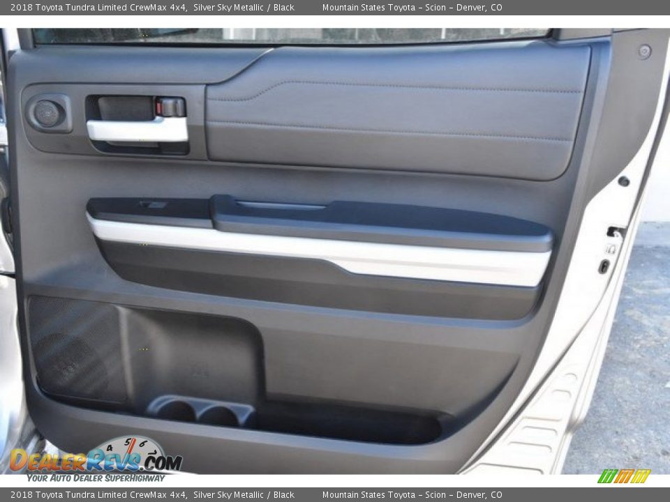 2018 Toyota Tundra Limited CrewMax 4x4 Silver Sky Metallic / Black Photo #23