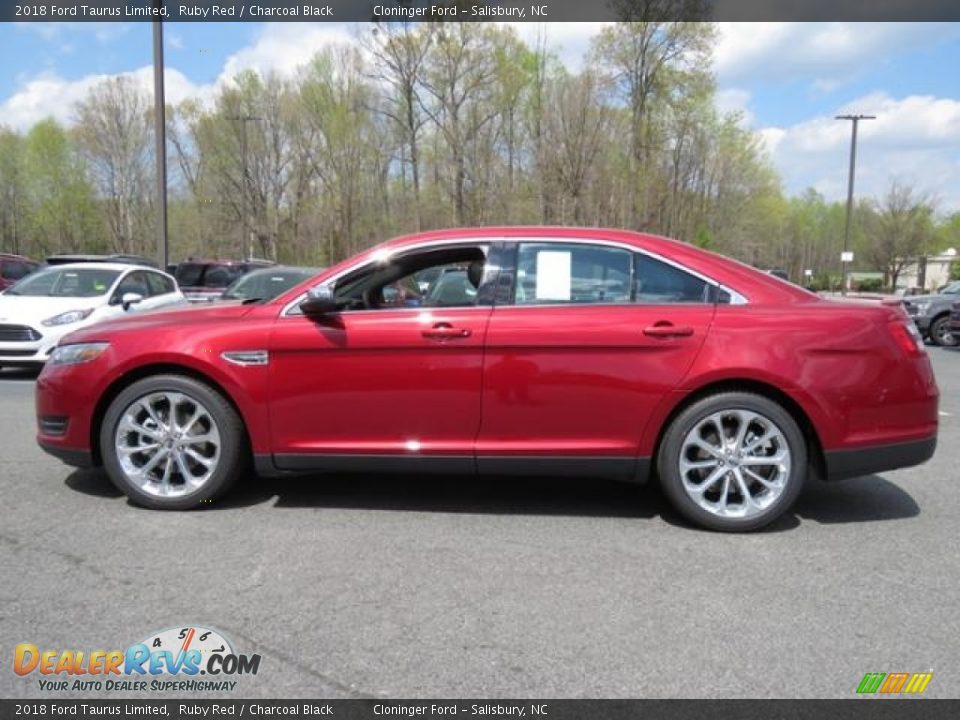 Ruby Red 2018 Ford Taurus Limited Photo #6