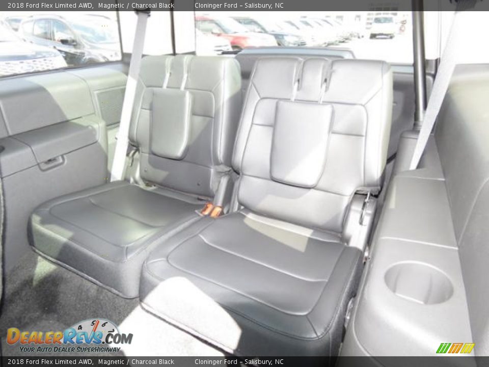 Rear Seat of 2018 Ford Flex Limited AWD Photo #9