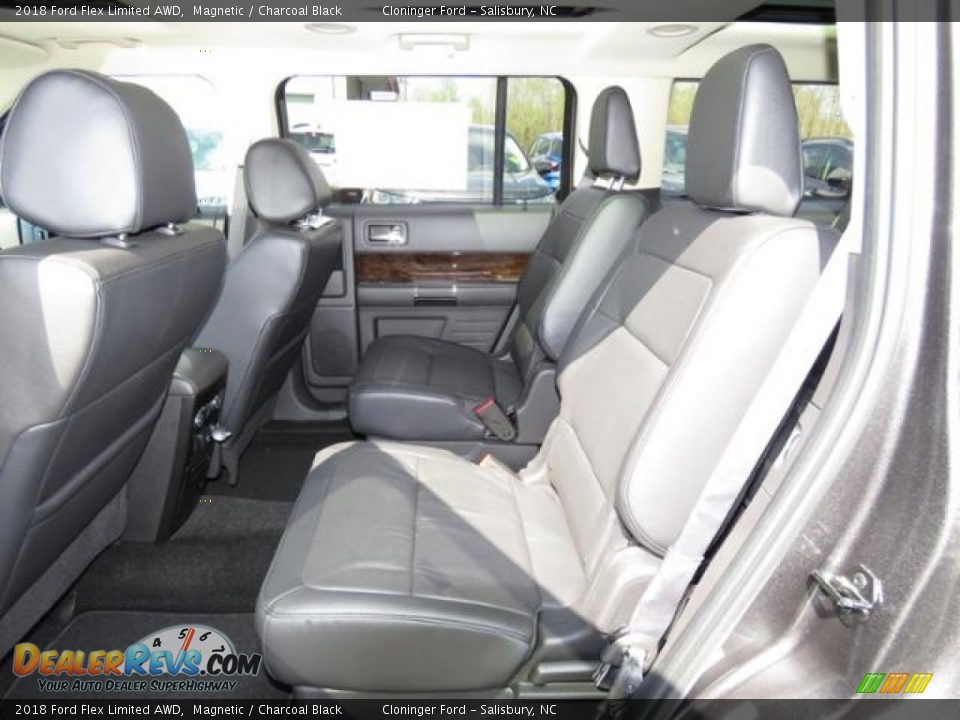 2018 Ford Flex Limited AWD Magnetic / Charcoal Black Photo #10