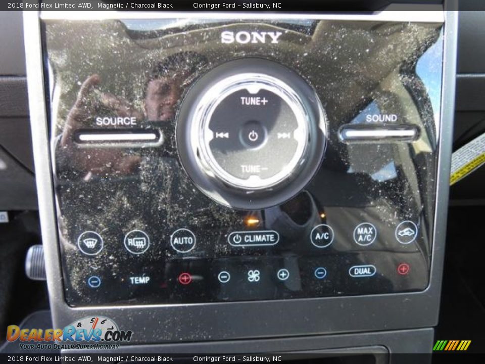 2018 Ford Flex Limited AWD Magnetic / Charcoal Black Photo #22