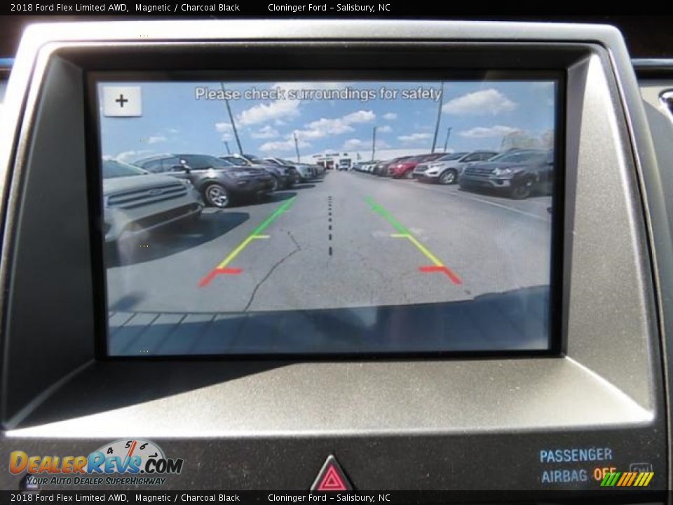 2018 Ford Flex Limited AWD Magnetic / Charcoal Black Photo #23