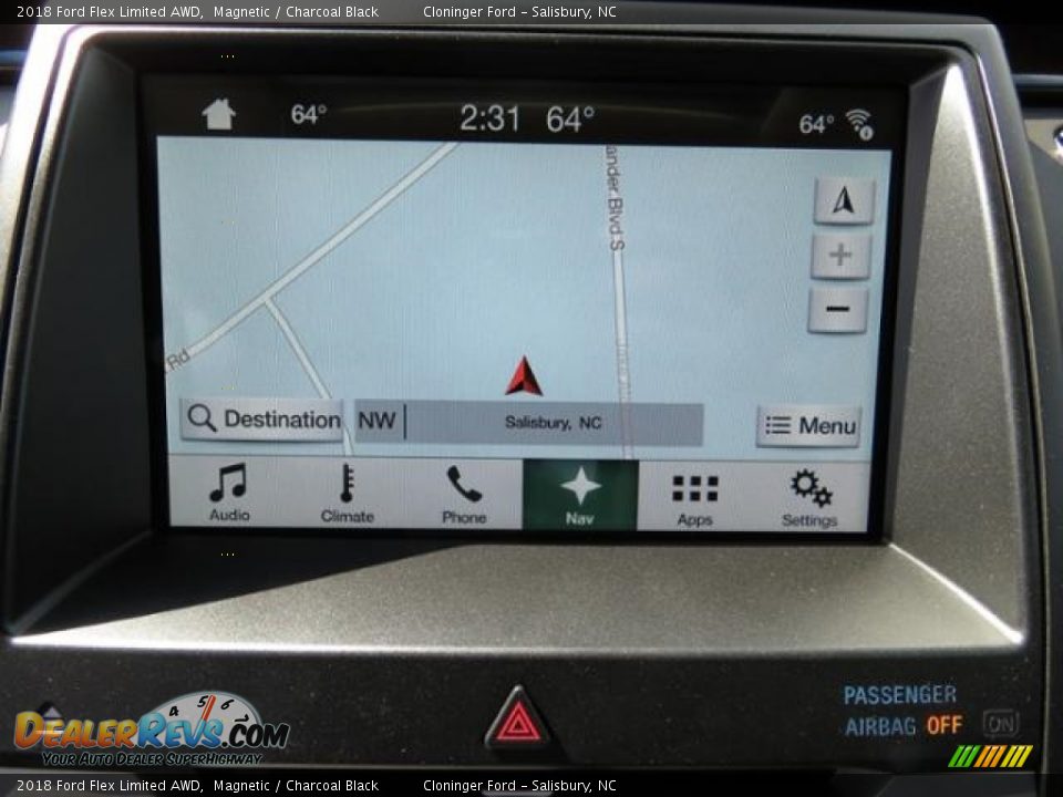 Navigation of 2018 Ford Flex Limited AWD Photo #24