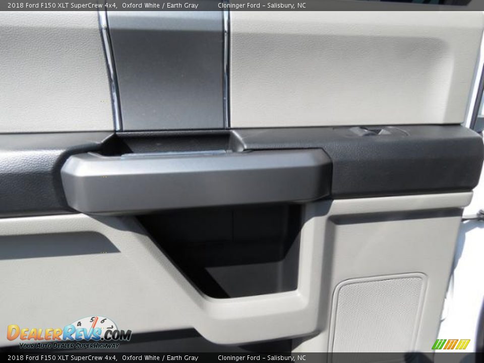 2018 Ford F150 XLT SuperCrew 4x4 Oxford White / Earth Gray Photo #10