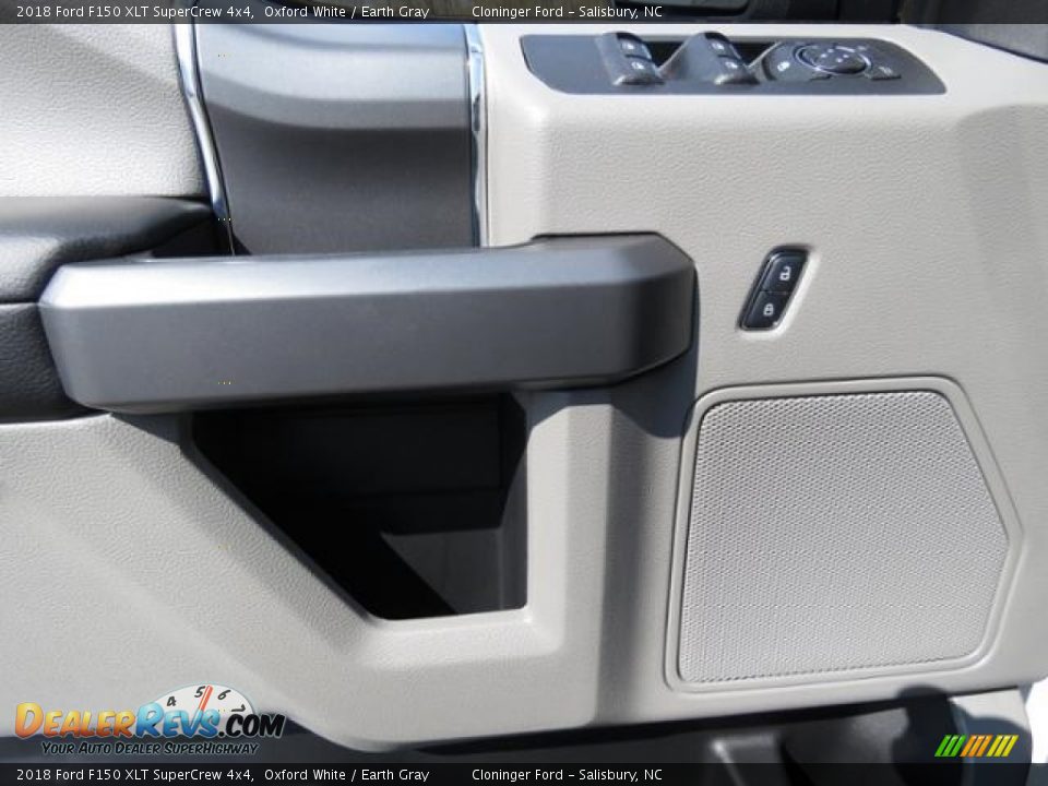 2018 Ford F150 XLT SuperCrew 4x4 Oxford White / Earth Gray Photo #12