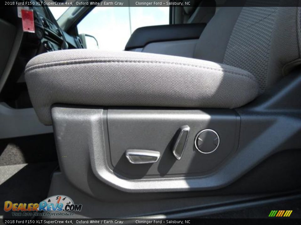 2018 Ford F150 XLT SuperCrew 4x4 Oxford White / Earth Gray Photo #13