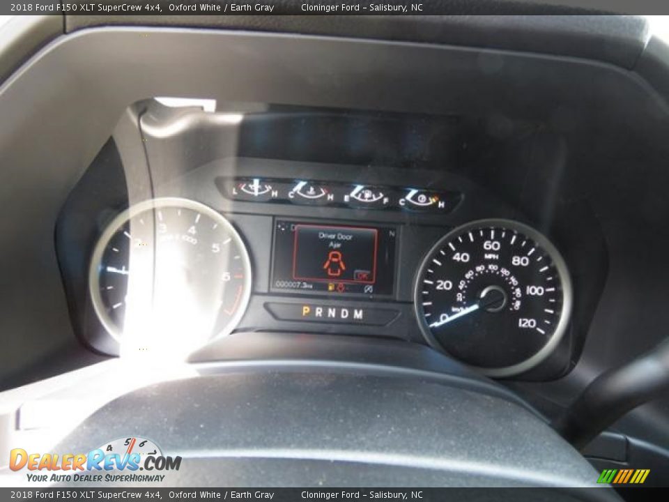 2018 Ford F150 XLT SuperCrew 4x4 Oxford White / Earth Gray Photo #14
