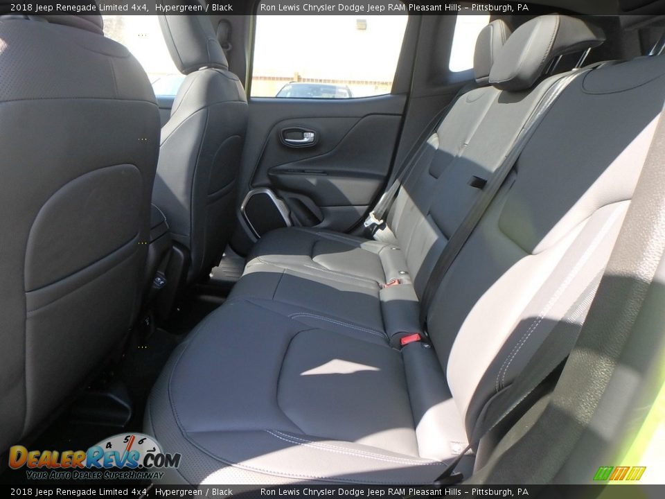 2018 Jeep Renegade Limited 4x4 Hypergreen / Black Photo #11