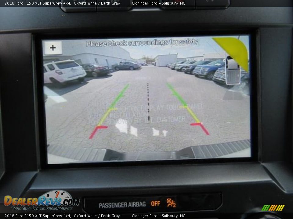 2018 Ford F150 XLT SuperCrew 4x4 Oxford White / Earth Gray Photo #23