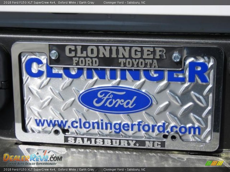 2018 Ford F150 XLT SuperCrew 4x4 Oxford White / Earth Gray Photo #26