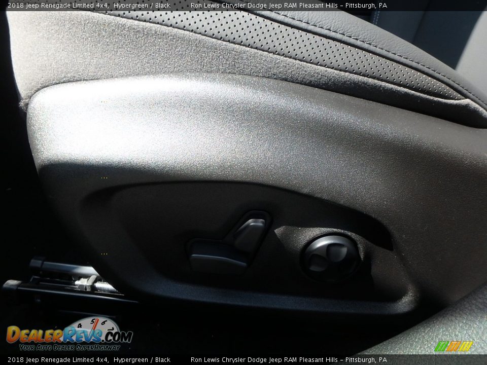 2018 Jeep Renegade Limited 4x4 Hypergreen / Black Photo #15