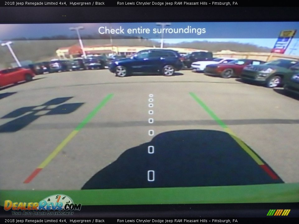 2018 Jeep Renegade Limited 4x4 Hypergreen / Black Photo #18