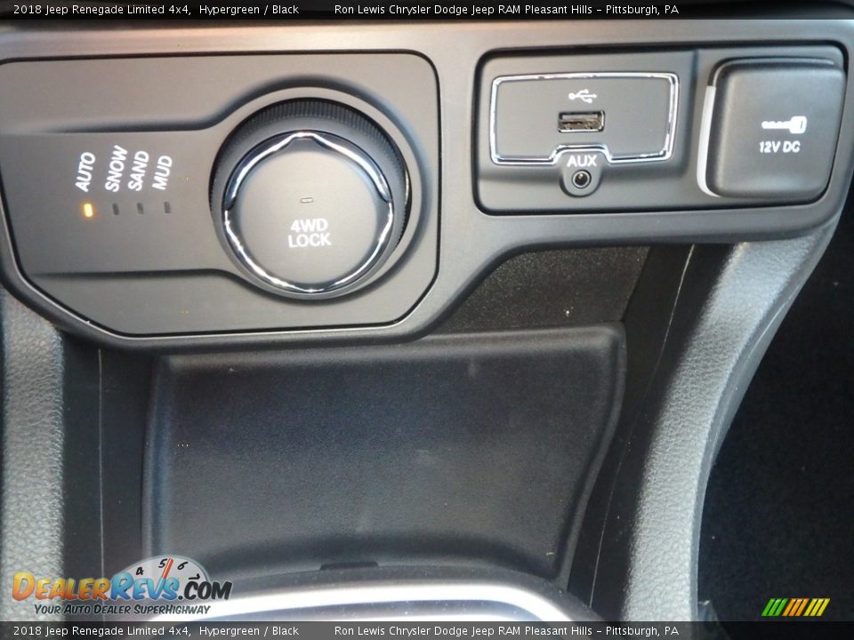 2018 Jeep Renegade Limited 4x4 Hypergreen / Black Photo #19