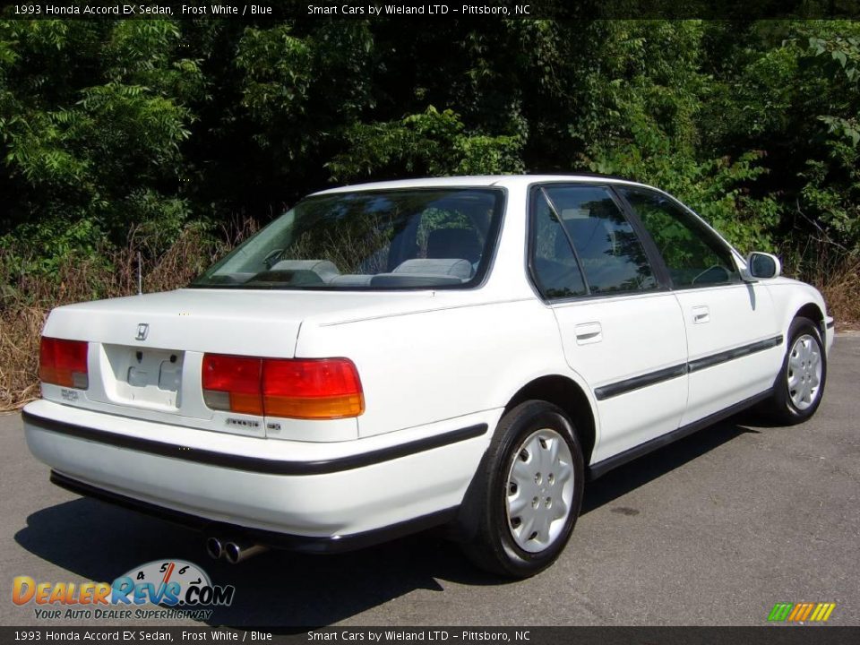 1993 Honda accord white #3