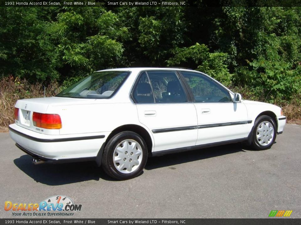 1993 Honda accord white #2