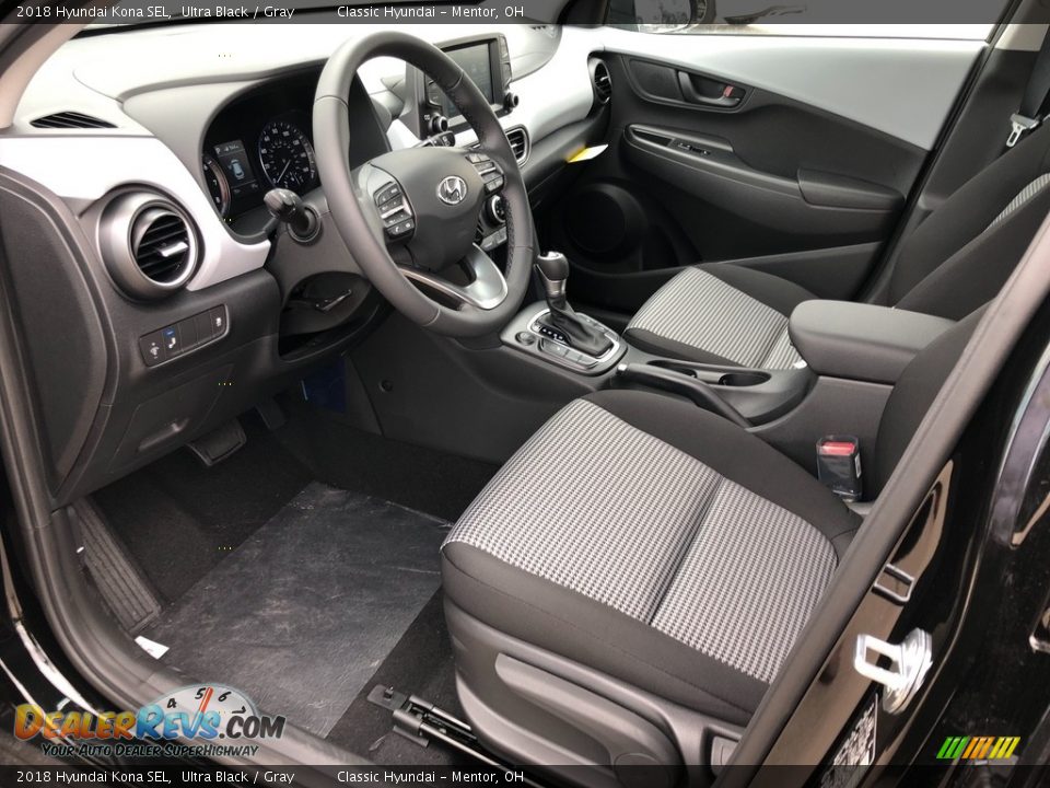 Front Seat of 2018 Hyundai Kona SEL Photo #4