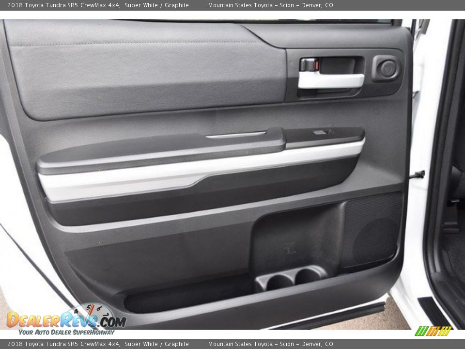 2018 Toyota Tundra SR5 CrewMax 4x4 Super White / Graphite Photo #20