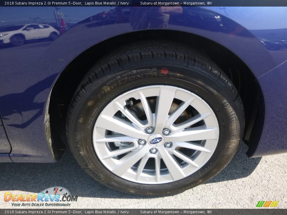 2018 Subaru Impreza 2.0i Premium 5-Door Lapis Blue Metallic / Ivory Photo #2