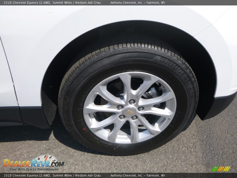 2018 Chevrolet Equinox LS AWD Summit White / Medium Ash Gray Photo #2