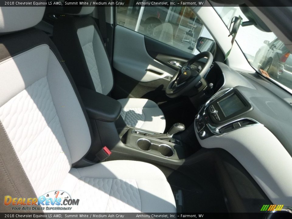 2018 Chevrolet Equinox LS AWD Summit White / Medium Ash Gray Photo #10