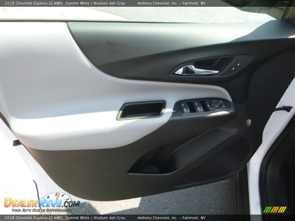 2018 Chevrolet Equinox LS AWD Summit White / Medium Ash Gray Photo #14