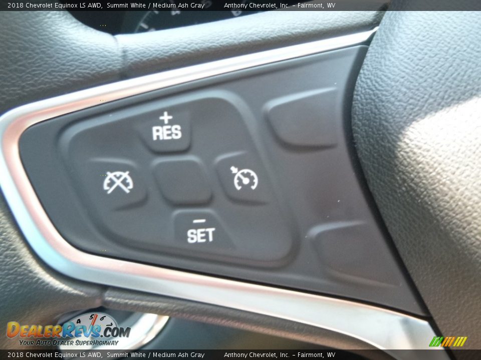 2018 Chevrolet Equinox LS AWD Summit White / Medium Ash Gray Photo #20
