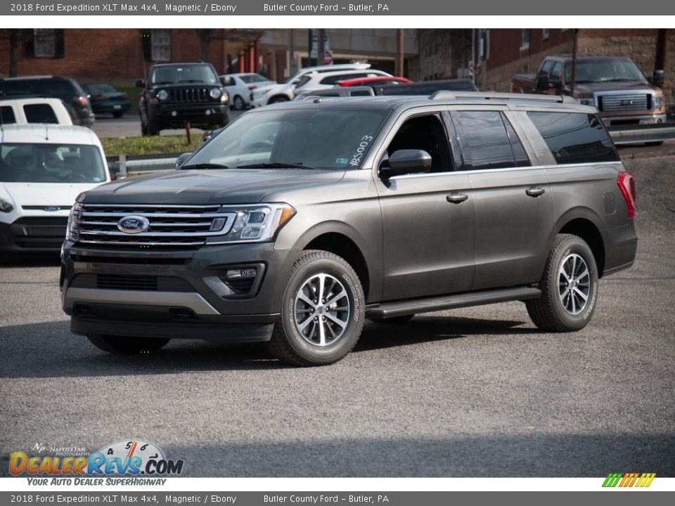 2018 Ford Expedition XLT Max 4x4 Magnetic / Ebony Photo #1