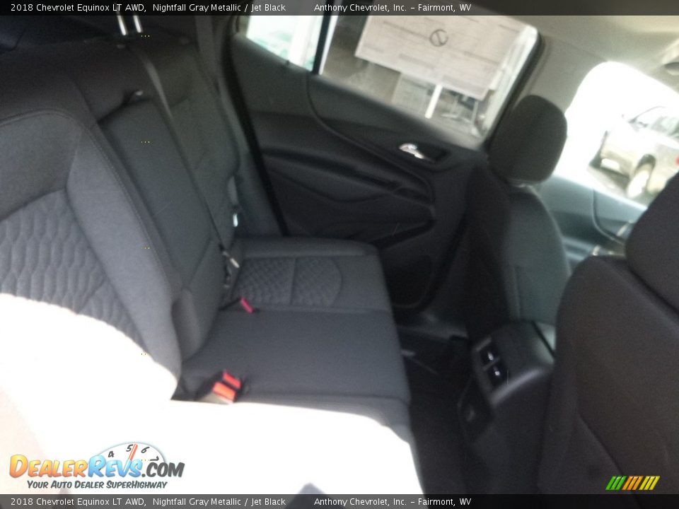 2018 Chevrolet Equinox LT AWD Nightfall Gray Metallic / Jet Black Photo #12