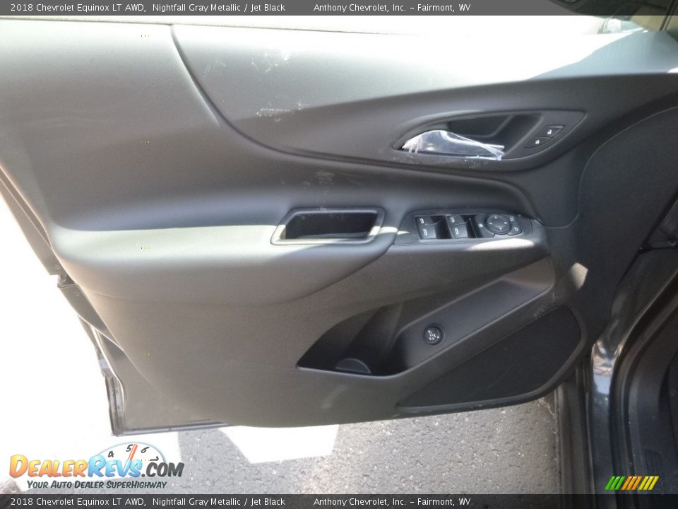 2018 Chevrolet Equinox LT AWD Nightfall Gray Metallic / Jet Black Photo #13