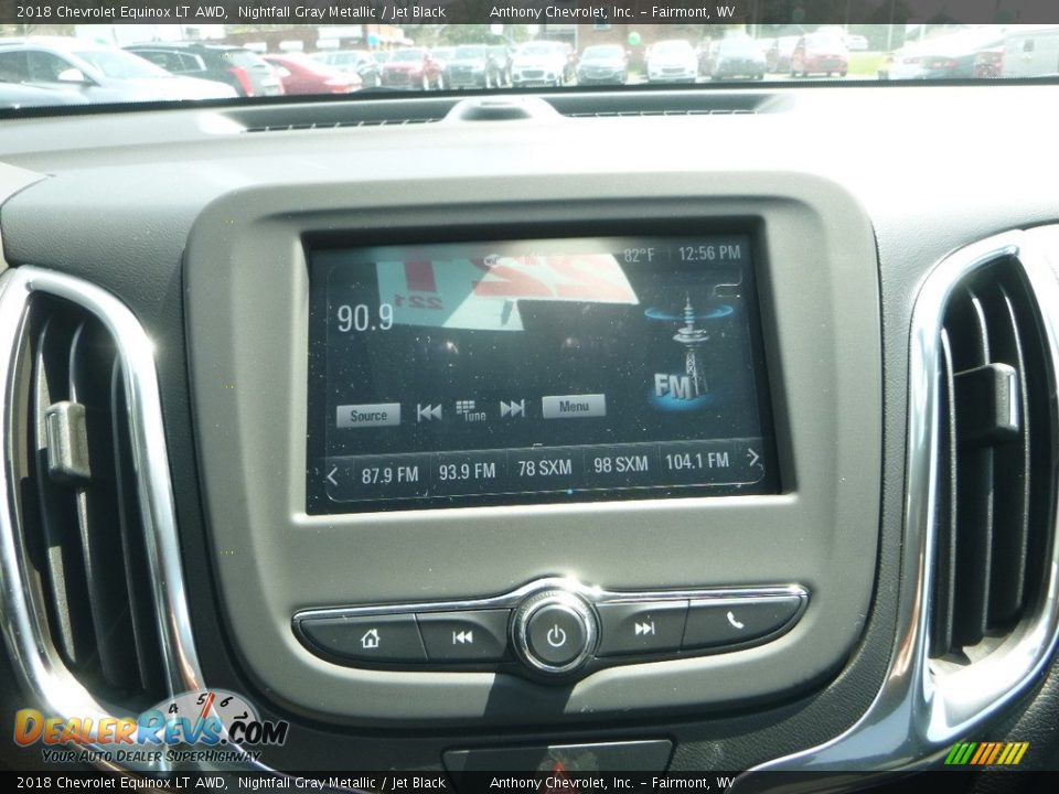 2018 Chevrolet Equinox LT AWD Nightfall Gray Metallic / Jet Black Photo #16