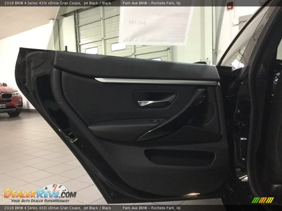 2018 BMW 4 Series 430i xDrive Gran Coupe Jet Black / Black Photo #12