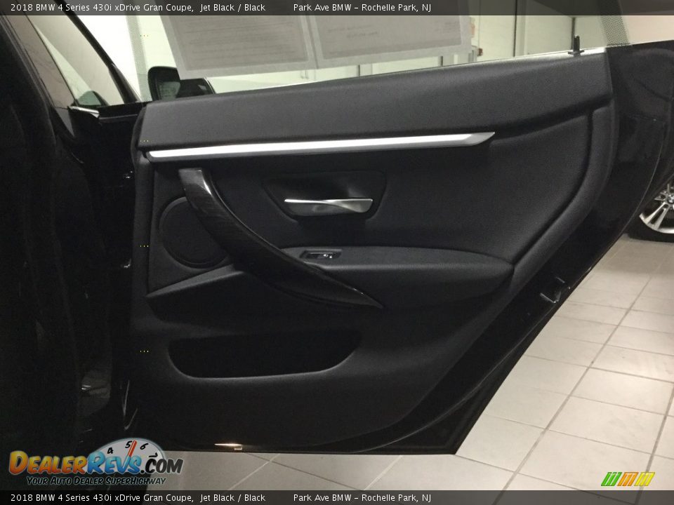 2018 BMW 4 Series 430i xDrive Gran Coupe Jet Black / Black Photo #18